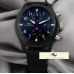 HK1124 İWC PİLOT'S SİYAH PVD KASA KRONO ERKEK SAATİ